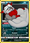ambiguous_gender belly big_belly blackfoxguts card card_template chubby_cheeks english_text feral forepaw_on_stomach fur generation_5_pokemon generation_8_pokemon green_eyes grey_body grey_fur hair hand_on_belly hands_on_belly highlights_(coloring) hisuian_form hisuian_zorua huge_belly hyper hyper_belly male_(lore) maylow_(maylowfox) morbidly_obese morbidly_obese_feral motion_lines neck_tuft nintendo obese obese_feral one_eye_closed overweight overweight_feral pokemon pokemon_(species) pokemon_card red_paws regional_form_(pokemon) solo teeth text trading_card trading_card_template tuft white_hair zorua