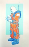 antenna_wire anthro backpack black_eyes boots claws clothing footwear fur holding_device holding_object jumpsuit looking_down male orange_clothing orange_jumpsuit shoes simple_background solo standing technology whiskers white_body white_fur brunciii mammal marine pinniped seal colored_pencil_(artwork) full-length_portrait hi_res portrait traditional_media_(artwork)