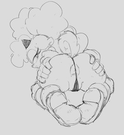 anus boots butt clothing eyelashes female footwear horn looking_at_viewer looking_back panties shoes solo spread_butt spreading tail underwear guillion idw_publishing sega sonic_the_hedgehog_(comics) sonic_the_hedgehog_(idw) sonic_the_hedgehog_(series) lanolin_the_sheep_(sonic) bovid caprine humanoid mammal sheep greyscale hi_res monochrome sketch