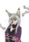 5_fingers anthro breasts brown_nose clothed clothing ear_piercing ear_ring eyebrows eyelashes female fingers looking_at_viewer melee_weapon piercing purple_eyes ring_piercing smile solo sword weapon taurusart mammal digital_media_(artwork) hi_res