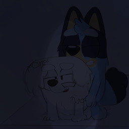 anthro duo female female/female feral genitals intersex intersex/female loli penetration toddler vaginal vaginal_penetration vulva young young_anthro lexusart616 bluey_(series) bluey_heeler lila_(bluey) australian_cattle_dog australian_heeler canid canine canis cattledog domestic_dog herding_dog mammal pastoral_dog body hi_res