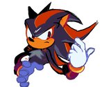 anthro black_body black_fur clothing emanata frown fur gloves grey_body grey_fur handwear male red_body red_eyes red_fur simple_background solo white_background white_clothing white_gloves white_handwear marcus_larry sega sonic_the_hedgehog_(series) shadow_the_hedgehog eulipotyphlan hedgehog mammal 2020 digital_media_(artwork)