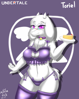 2016 absurd_res alternate_version_at_source anthro big_breasts big_eyes boss_monster bovid bra breasts caprine chest_tuft choker cleavage cleavage_cutout clothed clothing collar digital_media_(artwork) english_text eyelashes eyewear female food fur glasses hair hi_res horn jewelry legwear long_ears looking_at_viewer mammal milkteafox necklace panties purple_eyes pussy ruffles side-tie_panties simple_background solo standing text thick_thighs thigh_highs toriel tuft undertale underwear video_games voluptuous white_fur wide_hips
Rating: Explicit
Score: 5
User: ajk
Date: August 17, 2019 2016 absurd_res alternate_version_at_source anthro big_breasts big_eyes boss_monster bovid bra breasts caprine chest_tuft choker cleavage cleavage_cutout clothed clothing collar digital_media_(artwork) english_text eyelashes eyewear female food fur glasses hair hi_res horn jewelry legwear long_ears looking_at_viewer mammal milkteafox necklace panties purple_eyes pussy ruffles side-tie_panties simple_background solo standing text thick_thighs thigh_highs toriel tuft undertale underwear video_games voluptuous white_fur wide_hips
Rating: Explicit
Score: 5
User: ajk
Date: August 17, 2019