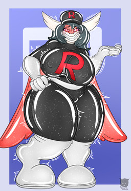 after_transformation anthro big_breasts blush brainwashing breasts butt clothing female goo_transformation hair handwear huge_breasts hypnosis hypnotic_eyes inflatable inflatable_transformation latex latex_clothing legwear looking_at_viewer loss_of_speech mind_control nipples pokemorph pool_toy red_body simple_background smile smiling_at_viewer solo teeth thick_thighs tight_clothing transformation transformation_by_substance wide_hips sralivewolfox nintendo pokemon team_rocket fan_character lyra_the_latias_(leviathin1) animate_inanimate generation_3_pokemon latias legendary_pokemon living_inflatable mammal pokemon_(species) absurd_res hi_res
