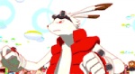 anthro clothed clothing fight group male partially_clothed red_eyes unknown_artist studio_chizu summer_wars king_kazma love_machine lagomorph leporid mammal monster rabbit 2d_animation animated low_res short_playtime thumbnail