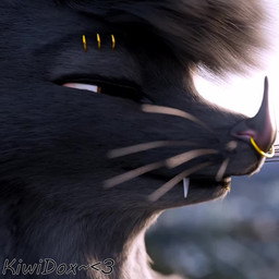 anthro antlers black_body black_fur bodily_fluids close-up day duo extreme_size_difference eyebrow_piercing facial_piercing fangs fur green_hair hair horn male male/male micro nose_piercing nose_ring open_mouth outside piercing regurgitation ring_piercing saliva saliva_string size_difference teeth vore whiskers kiwidox kiwidox_(character) bat deer mammal 1:1 3d_(artwork) 3d_animation animated blender_(artwork) digital_media_(artwork) short_playtime sound video