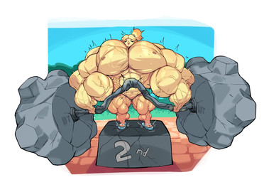 anthro barbell biceps big_muscles cracks exercise female holding_object holding_weights huge_muscles hyper hyper_muscles muscular muscular_anthro muscular_female nipples pecs solo vein veiny_muscles weightlifting workout bulumble-bee animal_crossing nintendo isabelle_(animal_crossing) canid canine canis domestic_dog mammal shiba_inu spitz hi_res