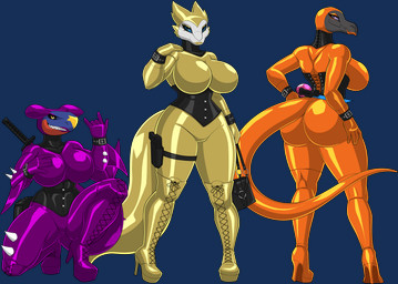 alternate_costume anthro armed bdsm bedroom_eyes big_breasts big_butt bodysuit bondage boots bound breast_grab breasts building butt butt_grab clothing confident corset cuff_(restraint) curvy_figure cyberpunk dagger devil_horns_(gesture) escort eyelashes eyeliner eyeshadow female flirting footwear gesture gimp glistening glistening_body glistening_butt glistening_latex gloves gold_latex grin grinning_at_viewer group gun hand_gesture hand_on_breast hand_on_butt handbag handgun handwear headgear headwear high_heeled_boots high_heels hood katana kneeling laces latex latex_boots latex_clothing latex_footwear latex_gloves latex_handwear latex_headwear latex_hood latex_legwear latex_skinsuit legwear light lingerie lipstick looking_at_viewer makeup melee_weapon narrowed_eyes neck_corset orange_latex pistol pistol_holster pokeball presenting prostitution purple_latex ranged_weapon restraints saddle_bag seductive sharp_teeth shoes simple_background skinsuit skintight_suit smile smiling_at_viewer straps strutting sword teasing teasing_viewer teasing_with_butt teeth teeth_showing tempting thick_thighs thigh_boots thigh_highs thigh_strap tight_clothing tight_fit topwear trio unmasked urban weapon wrist_cuffs sparksstars mythology nintendo pokemon fan_character aquatic dragon fish garchomp generation_4_pokemon generation_5_pokemon generation_7_pokemon legendary_pokemon lizard mythological_creature mythological_scalie pokemon_(species) reptile reshiram salazzle scalie shark absurd_res alpha_channel hi_res lighting
