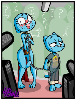 ?_face anthro blue_body blue_fur blush border chain chain_leash clothed clothing collar cosplay costume crossover_cosplay embarrassed exhibitionism female fur group humiliation leash male mature_anthro mature_female open_mouth public public_humiliation shirt slave_leia_costume text text_on_clothing text_on_shirt text_on_topwear topwear walkies white_border young young_anthro young_male fourball cartoon_network star_wars the_amazing_world_of_gumball anon gumball_watterson leia_organa nicole_watterson domestic_cat felid feline felis mammal crossover digital_media_(artwork) hi_res mother_(lore) mother_and_child_(lore) mother_and_son_(lore) parent_(lore) parent_and_child_(lore) parent_and_son_(lore) son_(lore)