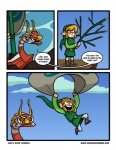 blonde_hair boat dialogue hair humanoid_pointy_ears humor male outside pointy_ears sail sea sky text vehicle water watercraft katie_tiedrich awkwardzombie nintendo the_legend_of_zelda wind_waker king_of_red_lions link humanoid 2012 comic english_text url