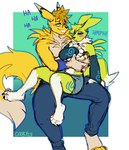 anthro blush femboy fur green_eyes hug male male/male mature_male muscular muscular_male yellow_body yellow_fur porncooby bandai_namco digimon kalen_digitalis koda_the_renamon canid digimon_(species) mammal renamon absurd_res hi_res father_(lore) father_and_child_(lore) father_and_son_(lore) incest_(lore) parent_(lore) parent_and_child_(lore) parent_and_son_(lore) son_(lore)