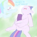 2013 animal_genitalia balls dickgirl english_text equine erection eyes_closed female feral friendship_is_magic hair horn horse horsecock intersex lamiaaaa mammal masturbation multi-colored_hair my_little_pony pegasus penis pink_eyes pony precum rainbow_dash_(mlp) rainbow_hair sweat text twilight_sparkle_(mlp) two_tone_hair winged_unicorn wings
Rating: Explicit
Score: 15
User: Robinebra
Date: November 23, 2013