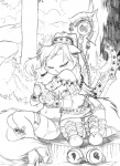 2010 black_and_white blush cat chochi clothed clothing couple delicate eyes_closed fantasy feline female greyscale hair half-closed_eyes high_heels hug huge_sword jewelry kneeling long_hair mammal monochrome outside ponytail sitting sketch skimpy sword unconvincing_armor weapon wide_hips
Rating: Safe
Score: 4
User: Tylock
Date: October 31, 2010