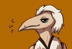 feathers female open_mouth solo maokaw dinosaucers teryx_(dinosaucers) archaeopteryx dinosaur feathered_dinosaur feathered_scalie prehistoric_species reptile scalie theropod animated digital_media_(artwork) short_playtime