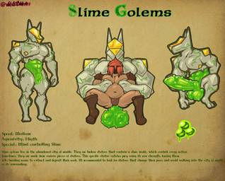 abdominal_bulge ambiguous_fluids ambiguous_gender anal anal_penetration arm_grab armor balls big_penis bodily_fluids boots boots_only bulge clothing crouching description footwear footwear_only forced forced_anal genital_fluids genitals gold_(metal) green_balls green_body green_fluid green_penis green_slime green_vulva headgear headgear_only helmet helmet_only huge_penis knight leather leather_boots leather_clothing leather_footwear leg_markings male male/male male_penetrated markings mostly_nude multiple_poses muscular muscular_arms muscular_male muscular_thighs penetration penile penile_penetration penis plant pose presenting questionable_consent rock roots sculpture shoes simple_background size_difference socks_(marking) statue submissive submissive_male text textured underwear vein veiny_penis vulva warrior velvetdraw elemental_creature goo_creature human humanoid hybrid mammal mimic mineral_fauna rock_creature 2025 absurd_res detailed digital_drawing_(artwork) digital_media_(artwork) english_description english_text hi_res shaded simple_shading