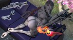 16:9 3d_(artwork) alien assault_rifle bioware blue_tongue butt digital_media_(artwork) electronic_arts female furniture gun handgun hi_res holding_gun holding_object holding_ranged_weapon holding_weapon mass_effect nude omni-tool on_sofa outside presenting presenting_hindquarters purple_eyes ranged_weapon rifle sniper_rifle sofa solo source_filmmaker_(artwork) svetlanasol tongue tongue_out turian weapon widescreen