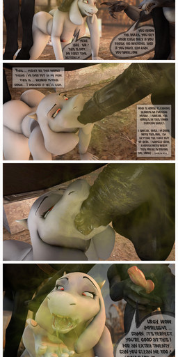animal_genitalia animal_penis anthro bad_breath bestiality bodily_fluids cleaning_cock dialogue dirty_tongue disgust disgusted_face duo equine_genitalia equine_penis fellatio female feral genitals group male male/female oral penile penis profanity prostitution saliva saliva_on_face saliva_on_penis saliva_on_tongue saliva_string sex smegma smegma_in_mouth smelly text trio marthaah warfaremachine_(modeler) blizzard_entertainment mythology undertale_(series) warcraft toriel bovid canid canine caprine equid equine goat horse mammal mythological_canine mythological_creature werecanid werecanine werecreature werewolf worgen 3d_(artwork) absurd_res comic digital_media_(artwork) english_text hi_res source_filmmaker_(artwork)