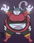 2_toes 3_fingers alternate_species bangs belly big_belly big_breasts blue_hair body_stocking bottomwear breasts chubby_cheeks clothed clothing feet female fingers footwear front_view furrification fusion glowing glowing_eyes glowing_hands gym_leader hair logo narrowed_eyes obese obese_female obese_humanoid open_mouth overweight overweight_female overweight_humanoid pencil_skirt psychic purple_background purple_eyes simple_background skinsuit skirt solo standing tail thick_thighs tight_clothing toes topwear torn_clothing torn_skinsuit wardrobe_malfunction wide_hips royaljellysandwich nintendo pokemon sabrina_(pokemon) generation_1_pokemon humanoid legendary_pokemon mewtwo pokemon_(species) 2016 artist_logo dated full-length_portrait portrait