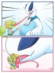 blush clothed clothing heart_symbol licking long_tongue open_mouth scarf tongue tongue_out fridaylugia nintendo pokemon lee_the_kec samudra_(fridaylugia) generation_2_pokemon generation_3_pokemon kecleon legendary_pokemon lugia pokemon_(species) scalie 3:4 hi_res