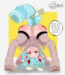 accessory anatomically_correct anatomically_correct_anus anatomically_correct_genitalia anatomically_correct_vulva animal_genitalia animal_vulva anus blue_hair blush body_blush bow_ribbon butt butt_blush crotch_breasts curly_hair cutie_mark dialogue dock_(anatomy) equine_anus equine_genitalia equine_vulva fake_horns feathered_wings feathers female feral freckles fur furgonomics genitals hair hair_accessory hair_bow hair_ribbon hooves looking_at_viewer low-angle_view nipples pink_body pink_fur profanity puffy_anus raised_tail rear_view red_eyes ribbons seductive simple_background smile solo spread_wings standing tail tail_accessory tail_bow tail_ribbon talking_to_viewer teats text upside_down vulva wings young young_female conditional_dnp zer0rebel4 discord_(app) friendship_is_magic hasbro my_little_pony mythology telegram cozy_glow_(mlp) equid equine horse mammal mythological_creature mythological_equine pegasus pony 2025 absurd_res english_text hi_res