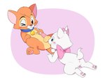 anal blue_eyes butt butt_lick duo female feral fur licking male male/female oral orange_body orange_fur pawpads ribbons rimming rimming_male sex simple_background tongue white_body white_fur ofuro disney oliver_and_company the_aristocats marie_(aristocats) oliver_(disney) felid feline mammal hi_res