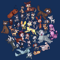 female feral group male soveryanonymous hasbro pound_puppies pound_puppies_(2010) cookie_(pound_puppies) lucky_(pound_puppies) niblet squirt_(pound_puppies) strudel canid canine canis chihuahua dachshund domestic_dog herding_dog hunting_dog mammal old_english_sheepdog pastoral_dog sheepdog toy_dog 1:1 alpha_channel hi_res