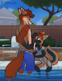 adolescent adult_on_adolescent adult_on_young after_sex after_vaginal age_difference animal_genitalia animal_penis anthro bodily_fluids canine_genitalia canine_penis cheek_tuft clothed clothing clothing_aside cum cum_from_vagina cum_in_vagina cum_inside cum_on_tongue depth_of_field detailed_background duo erection facial_tuft female female_anthro flat_chested fur furgonomics genital_fluids genitals hair hand_on_head humanoid_genitalia humanoid_vulva knot larger_male leaking licking loli male male/female multi_nipple navel nipples one-piece_swimsuit open_mouth oral partially_submerged penile penis penis_lick pose pussy_juice_leaking saliva saliva_on_penis saliva_on_tongue sex sitting size_difference skimpy smaller_female smile spread_legs spreading swimming_pool swimming_trunks swimwear swimwear_aside tail teeth tongue tongue_out topless topless_anthro topless_male translucent translucent_clothing translucent_swimwear tuft vaginal_fluids vaginal_fluids_puddle vulva water young young_anthro young_female lichfang viviana_(lord_salt) zachary_(lord_salt) canid canine canis cross_fox fox mammal red_fox true_fox 2025 colored digital_drawing_(artwork) digital_media_(artwork) hi_res portrait shaded three-quarter_portrait daughter_(lore) father_(lore) father_and_child_(lore) father_and_daughter_(lore) inbred_(lore) incest_(lore) multigenerational_incest_(lore) niece_(lore) parent_(lore) parent_and_child_(lore) parent_and_daughter_(lore) uncle_(lore) uncle_and_niece_(lore)