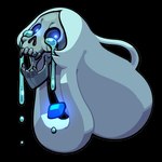 ambiguous_gender anterior_nasal_aperture bodily_fluids bone crying diamond_(gem) fangs gem glowing glowing_eyes hair not_furry open_mouth simple_background skeleton skull skull_head solo tears teeth transparent_background discount-supervillain cartoon_network steven_universe blue_diamond_(steven_universe) animated_skeleton diamond_(gem_species) gem_(species) humanoid undead alpha_channel