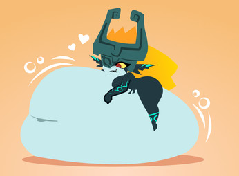 abdominal_bulge armor belly big_belly big_butt black_body blonde_hair blue_body butt female female_humanoid gradient_hair hair headgear heart_symbol helmet huge_belly humanoid_pointy_ears hyper hyper_belly inflated_belly lying markings multicolored_body navel not_furry on_front orange_hair overweight overweight_female overweight_humanoid pointy_ears red_eyes shake_lines shortstack solo thick_thighs white_body yellow_sclera smuggoblin nintendo the_legend_of_zelda twilight_princess midna humanoid imp twili 2025 digital_drawing_(artwork) digital_media_(artwork)