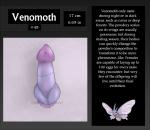 2015 animal_genitalia arthropod black_border border description digital_media_(artwork) english_text erection feral generation_1_pokemon genitals hi_res id_number imperial_unit information information_box information_section insect insect_wings lepidopteran_wings male metric_unit nintendo number official_art penis pokedex_entry pokedex_number pokemon pokemon_(species) reference_image solo species_description species_name text text_box unit venomoth wings zeklullaby