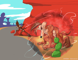 3_toes 4_fingers abs abstract_background all_fours anthro arm_tuft athletic athletic_anthro athletic_male back_tuft belly bent_legs big_butt biped black_nose black_sclera blue_sky breasts brown_body brown_fur butt cactus calf_tuft canyon casual_nudity chest_tuft clone cloud cloudy_sky collarbone crouching desert distance elbow_tuft eyebrows featureless_breasts feet finger_tuft fingers fluffy fluffy_chest fur growth humanoid_hands humanoid_heel knee_tuft leg_tuft lines_drawn looking_back male monobutt multicolored_body multicolored_fur muscle_growth muscular muscular_anthro muscular_male nude outside paws pecs plant plantigrade pose raised_heel raised_tail rear_view red_eyes ribs road robot_eyes robotic_eyes shadow shoulder_tuft skinny sky skyscape spine standing standing_on_toes tail tan_belly tan_body tan_eyebrows tan_fur text tiptoes toe_tuft toes tuft two_tone_body two_tone_fur wide_hips stevethedragon looney_tunes terminator_(franchise) warner_brothers wile_e._coyote canid canine canis coyote mammal terminators_(terminator) 2010 artist_name colored dated detailed digital_drawing_(artwork) digital_media_(artwork) pinup shaded