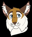 ambiguous_form ambiguous_gender blue_eyes brown_body brown_eyebrows brown_fur brown_nose cheek_tuft ear_tuft eyebrows facial_tuft fur inner_ear_fluff pink_inner_ear simple_background solo transparent_background tuft whisker_spots white_inner_ear_fluff sebdoggo eurasian_lynx felid feline lynx mammal 2017 adobe_photoshop_(artwork) alpha_channel digital_drawing_(artwork) digital_media_(artwork) flat_colors headshot_portrait portrait