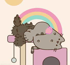 anus balls big_anus big_balls big_penis brown_body butt duo erection female feral flaccid fur genitals grey_body gynomorph hair huge_anus huge_balls huge_penis humanoid_genitalia humanoid_penis hyper hyper_anus hyper_balls hyper_genitalia hyper_penis intersex looking_at_viewer male nude open_mouth penis rainbow simple_background small_but_hung smile stripes tail text whiskers gigaboy pip_(pusheen) pusheen domestic_cat felid feline felis mammal digital_media_(artwork) hi_res