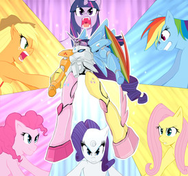 applejack_(mlp) equine female feral fluttershy_(mlp) friendship_is_magic horn horse machine mechanical my_little_pony pinkie_pie_(mlp) pony rainbow_dash_(mlp) rarity_(mlp) robot twilight_sparkle_(mlp) unicorn
Rating: Safe
Score: 10
User: schaghticokekid
Date: November 24, 2011