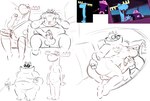 2024 anthro backsack balls butt butt_grab car deer duo erection eulipotyphlan eyewear genitals hand_on_butt handjob happy_tree_friends hi_res inside_car leothelionel male male/male mammal mole_(animal) moose new_world_deer oral overweight overweight_male penile penis sex sketch sunglasses vehicle