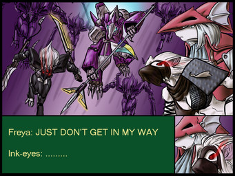 anthro breasts burmecian cleavage clothed clothing english_text female fight final_fantasy final_fantasy_ix freya_crescent futuristic group ink-eyes magic_the_gathering mammal mask mecha polearm queblock rat rodent spear sword text video_games weapon
Rating: Safe
Score: 0
User: Kald
Date: January 21, 2010 anthro breasts burmecian cleavage clothed clothing english_text female fight final_fantasy final_fantasy_ix freya_crescent futuristic group ink-eyes magic_the_gathering mammal mask mecha polearm queblock rat rodent spear sword text video_games weapon
Rating: Safe
Score: 0
User: Kald
Date: January 21, 2010