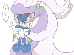dragon goodra japanese_text meowstic nintendo pokémon text video_games vorarephilia winte
Rating: Safe
Score: 1
User: Squir
Date: December 24, 2013