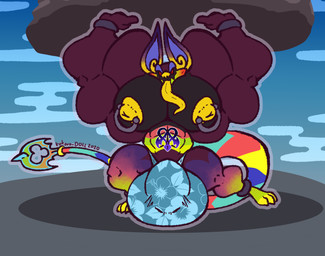 anthro anthrofied balls_outline big_bulge big_ears big_muscles big_nipples big_pecs black_body black_countershading bulge clothed clothing countershading detailed_bulge exercise front_view fur genital_outline huge_bulge huge_muscles huge_nipples huge_pecs hyper hyper_bulge hyper_muscles hyper_pecs hyper_tongue looking_at_viewer male multicolored_body multicolored_fur muscular nipple_piercing nipples one_leg_up pecs penis_outline piercing raised_leg rock sharp_teeth sky solo teeth tongue underwear underwear_only weightlifting workout yellow_nipples kokoro-doll disney kingdom_hearts square_enix wargoyle demon 2020 hi_res