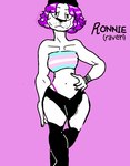 andromorph anthro big_butt bracelet breasts butt clothing crossgender female highlights_(coloring) intersex jewelry leggings legwear lgbt_pride maleherm piercing pride_colors solo transgender_pride_colors anonymous_artist bear humanoid mammal ursine trans_(lore)