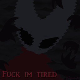 2_horns black_eyes empty_eyes horn profanity red_text reflection spoiler spoiler_alert swear swimming_pool text tired tired_eyes poofythedragon hollow_knight_(franchise) team_cherry hornet_(hollow_knight) arthropod 1:1 2025 absurd_res english_text hi_res