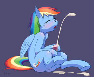 blue_fur blush censored cum cumshot cutie_mark dickgirl equine erection eyes_closed feral friendship_is_magic fur hair intersex knpn mammal masturbation multi-colored_hair my_little_pony open_mouth orgasm pegasus penis rainbow_dash_(mlp) rainbow_hair solo wings
Rating: Explicit
Score: 13
User: DragonRanger
Date: October 29, 2013