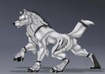 anthro arctic female solo zhekathewolf mythology canid canine canis mammal mythological_canine mythological_creature werecanid werecanine werecreature werewolf wolf hi_res