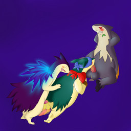 2014 3_toes anal anal_penetration asbel_lhant bandanna barefoot bdsm blindfold blue_fire blush bondage bound eyes_closed fellatio fire gay grin group group_sex hybrid leaf male mammal mustelid nintendo open_mouth oral oral_sex original_character pangoro peeing penetration penis pokémon sex simple_background spitroast threesome typhlosion urine video_games watersports
Rating: Explicit
Score: 2
User: Asbel
Date: April 21, 2014