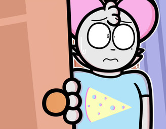 advertisement anthro blue_clothing blue_shirt blue_topwear bottomwear bound camera clothing dissapear duo female food fur grey_body grey_bottomwear grey_clothing grey_fur grey_shorts hands_behind_back hands_tied hands_tied_behind_back hoodie jumpscare kissing male male/female markings mole_(marking) pizza plushie shirt shorts teal_clothing teal_hoodie teal_topwear tied_to_chair topwear transformation white_body white_fur conditional_dnp mykendyke mykendyke_(va) thebredfactory_(va) dykie_(mykendyke) simon_(mykendyke) mammal mouse murid murine procyonid raccoon rodent animated long_playtime sound video voice_acted