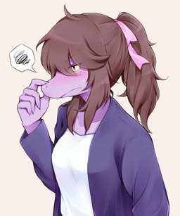 anthro blush clothed clothing deltarune digital_media_(artwork) female hair kanade00xxxx_(artist) mammal ponytail reptile scalie simple_background solo susie_(deltarune) video_games
Rating: Safe
Score: 12
User: Nicox27
Date: January 14, 2019 anthro blush clothed clothing deltarune digital_media_(artwork) female hair kanade00xxxx_(artist) mammal ponytail reptile scalie simple_background solo susie_(deltarune) video_games
Rating: Safe
Score: 12
User: Nicox27
Date: January 14, 2019