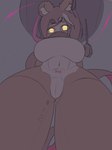 big_breasts brainwashing breasts brown_hair clothing drone dronification ear_piercing female glowing glowing_eyes hair highlights_(coloring) long_hair machine mind_control piercing pipe robotic_arm shirt solo tank_top topwear water_tank yellow_eyes joupulee054 bear giant_panda mammal robot absurd_res hi_res