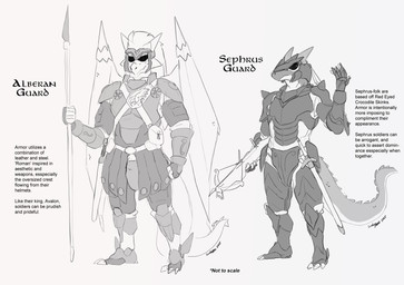 5_fingers anthro armor biped claws crossbow duo fingers headgear helmet holding_object holding_weapon horn male melee_weapon membrane_(anatomy) membranous_wings polearm ranged_weapon shadowed_eyes simple_background spear standing sword tail text toe_claws weapon white_background wings zerofox1000 european_mythology mythology dragon mythological_creature mythological_scalie scalie western_dragon 2025 english_text hi_res monochrome signature