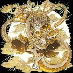 4_fingers anthro biped clothed clothing fingers hair male scales solo tail white_body white_scales unknown_artist asian_mythology dragon_poker east_asian_mythology mythology dragon eastern_dragon mythological_creature mythological_scalie scalie 1:1 2019 character_request hi_res official_art