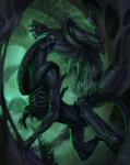 ambiguous_gender cave duo egg inner_mouth nude open_mouth lurelin alien_(franchise) alien xenomorph 2015