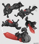 animal_genitalia animal_penis anus backsack balls balls_expansion big_balls big_penis blush bodily_fluids breath canine_genitalia canine_penis drooling ejaculation erection expansion feral genital_expansion genital_fluids genital_growth genitals growth hands-free huge_balls huge_penis hyper hyper_balls hyper_genitalia hyper_penis knot knotted_penis lying male nude on_back panting penis penis_expansion penis_growth precum precum_squirt raised_tail saliva solo tail tongue tongue_out carnalcanid canid canine canis domestic_dog mammal 2024 hi_res